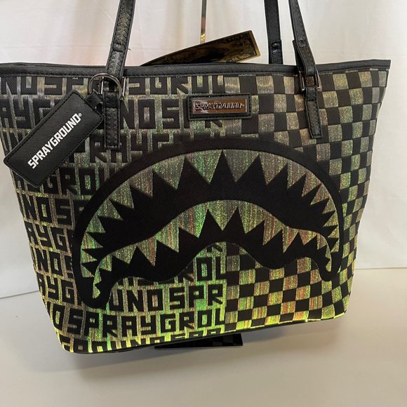New Sprayground Fiber Optic Lightshow Tote - Picture 9 of 16
